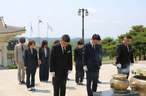 대구경북지방병무청, 호국보훈의 달 앞두고 국립영천호국원 참배