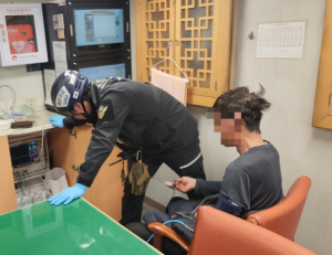 울진해경, 죽변 남동방 해상 응급환자 긴급이송