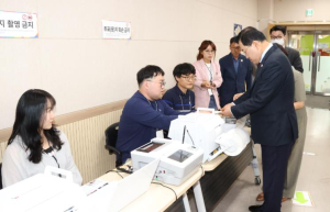 주낙영 경주시장, 제21대 대선 사전투표 앞두고 현장점검… “공정선거·유권자 편의 확보 총력”
