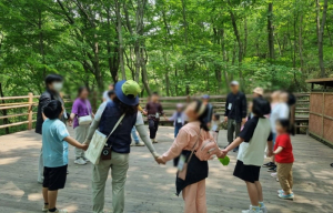 영천시 드림스타트, 숲체험 프로그램 진행