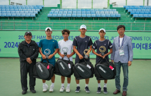 글로벌 테니스 꿈나무들, 김천서 기량 겨룬다!