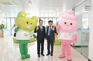 봉화교육지원청, 봉이 향이 캐릭터 제작 큰 호응