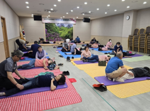 장애인 대상 안마 서비스, 대한안마사협회 경북지부와 함께 진행