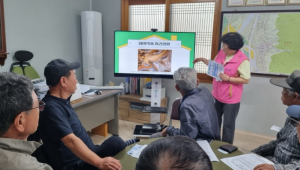 경주시보건소, 경로당 대상 폐의약품 회수 교육 실시