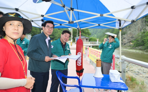 영덕군, 여름철 물놀이 관리지역 현장 안전 점검