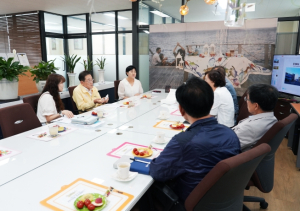 영천시, ㈜이숲 기업체 현장 소통 방문