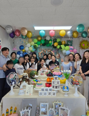 경북도 태어나줘서 고마워’보호출산 아동의 100일을 함께 축하