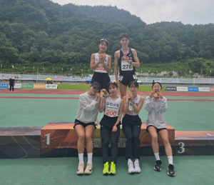 김천시육상단, 창단 이래 전국대회 최대 성적 달성!
