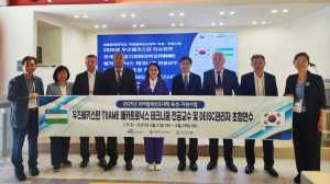 계명문화대, 우즈베키스탄 TIIAME대 교수진 초청 연수 실시