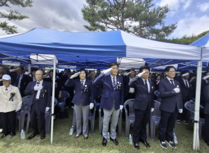 문경 출신 호국영웅 김용배 장군 제74주기 추모제 거행