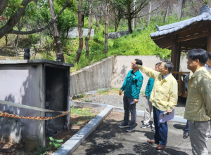 경북교육청, 청송여고 산불 피해 현장점검 및 재난 대응 회의 개최