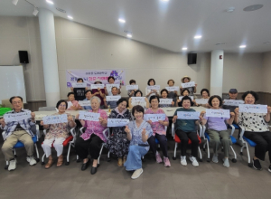 서구 치매 안심 도서관’원고개도서관, 『꽃피는 뇌 청춘』치매 예방 교실 성료
