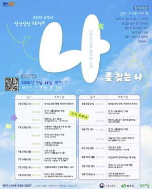 ˝청년이 묻습니다, 나는 누구인가요?˝ 상주에서 답을 찾다