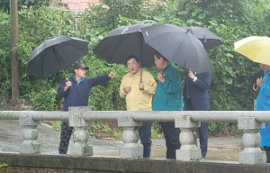 경주시, 집중호우 속 침수 도로 신속 복구… 유림지하차도 등 통행 재개