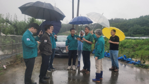 영천시, 집중호우 피해지역 긴급 현장 점검