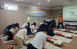 대구 동구, 심폐소생술 교육 실시