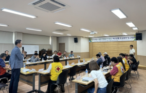포항시자원봉사센터, 통합자원봉사지원단 도상훈련 및 간담회 개최