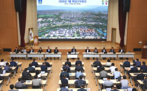 주낙영 경주시장, 확대간부회의 주재…집중호우 피해·하반기 정책과제 점검