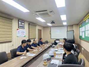 고령군·고용노동부, 주물공장 폭염 안전 합동점검