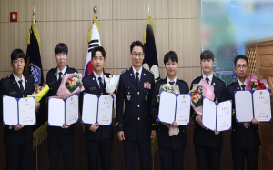 울진해경, 8월 경찰관 승진임용식 개최