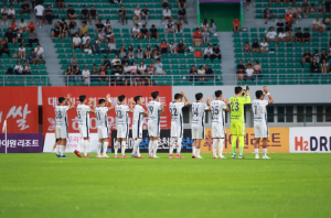 김천상무, 강원과 0대 0 무승부...“FC서울전 홈경기 많은 응원 부탁드린다”