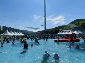 상주시 북천 어린이 물놀이장 Cool Summer Festival ˝내년에 다시 만나요˝