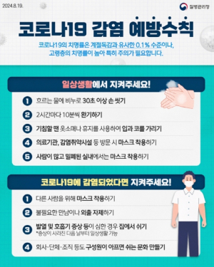 포항시, 코로나19 환자 증가에 따른 예방수칙 준수 당부