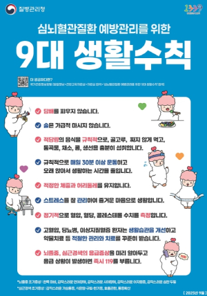 대구시 심뇌혈관질환, 생활 속 관리로 예방 가능합니다!