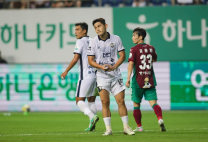김천상무, 수적 열세에 아쉬운 패배...“다음 경기 홈 4연승 위한 응원 부탁드린다”