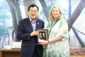 주낙영 경주시장, 던 베넷 주한뉴질랜드대사 접견