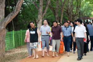 구미시 송정 철로변 도시숲, 시민 품으로…`도시숲길 걷기 행사` 성료