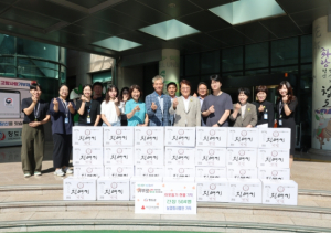 농업회사법인 가득, 청도군에 두 번째 사랑의 손길 전해