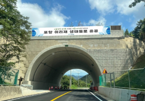 포항시, ‘야생동물의 길’ 이리재 생태통로 준공 … 낙동정맥 생태축 복원