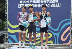 경주시청 김성식, 전국 트라이애슬론 선수권 우승