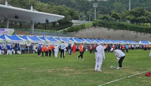 경산시, ˝제35회 경북도민생활체육대축전˝ 땀과 열정의 현장을 찾아 선수단 응원