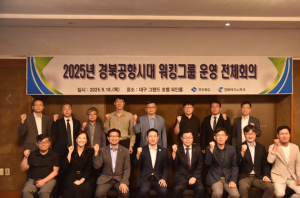 경북도, 경북공항시대 지역발전을 위한 워킹그룹 첫 회의 개최