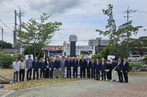 경주시, `애국지사 김만득기공비` 이건기념 및 추모식 개최