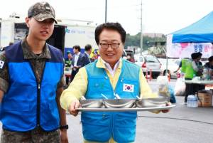 울진군, 참! 좋은 사랑의 밥차와 함께한 재능나눔