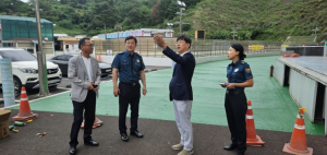 청도공영사업공사·청도경찰서 합동 현장점검 실시
