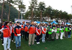 울진 금강송배 전국마라톤대회, 자원봉사 활약 빛났다