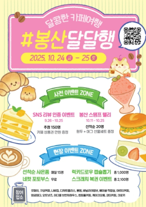 대구 중구, 봉산문화길 카페축제 ‘#봉산달달행’ 본격 추진