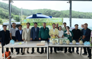 봉화군, 멜론 본격 출하 및 시범사업 평가회 개최