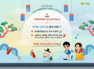 경산소방서, 추석 명절 대비 ‘주택용 소방시설 선물하기’ 집중 홍보