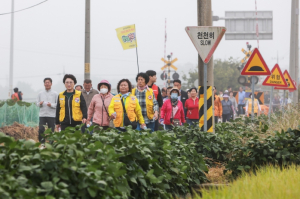 예천군, 용궁면 주민과 함께‘화합의 뚜벅이 걷기’ 행사