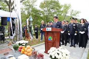 청송군, ‘제45회 자유수호희생자 합동위령제’ 거행