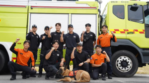 울진해경구조대ㆍ경북119특수대응단, 화학사고 합동훈련 실시