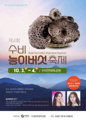 영양군, 수비면 ‘제4회 능이버섯축제’ 개막....“가을의 향, 능이의 맛”