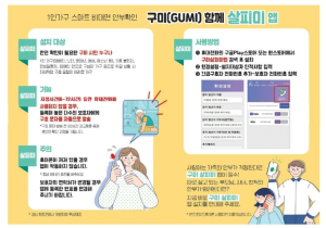 `구미함께 살피미 앱`으로 고향 안전 지킨다