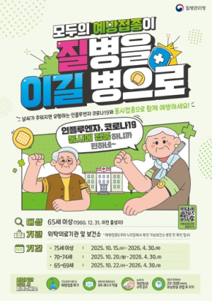 경산시, 15일부터 `25~`26절기 코로나19 예방접종 실시