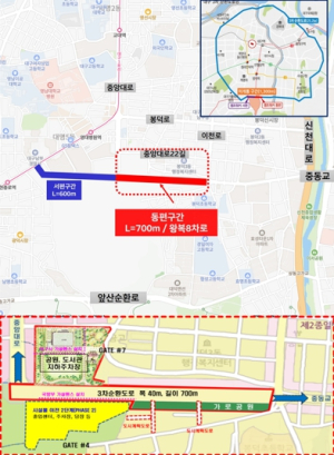 대구시, 단절된 3차순환도로 동편구간 11월 개통… 순환교통망 강화 기대